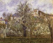 Camille Pissarro, Vegetable Garden and Trees in Blossom